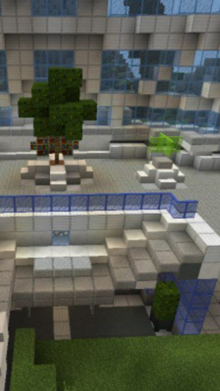 Top View from DanTDM Map for Minecraft PE