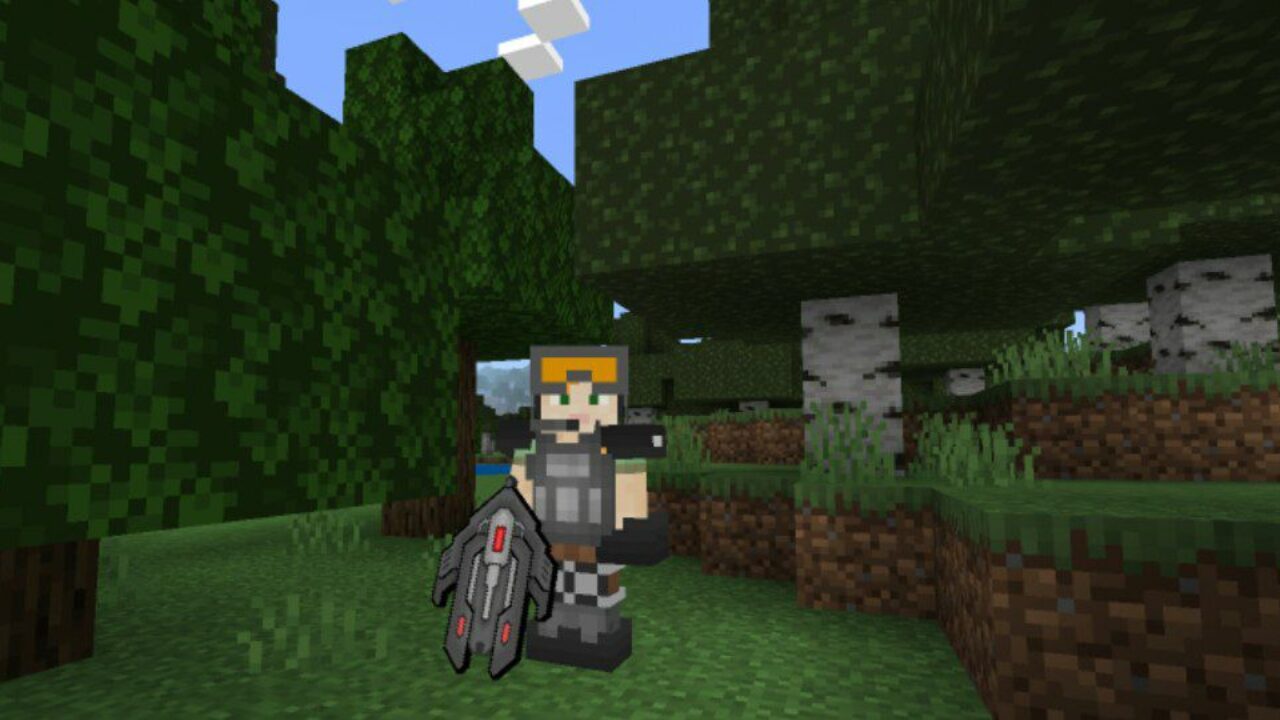 Chain Armor from Battle Gears Mod for Minecraft PE