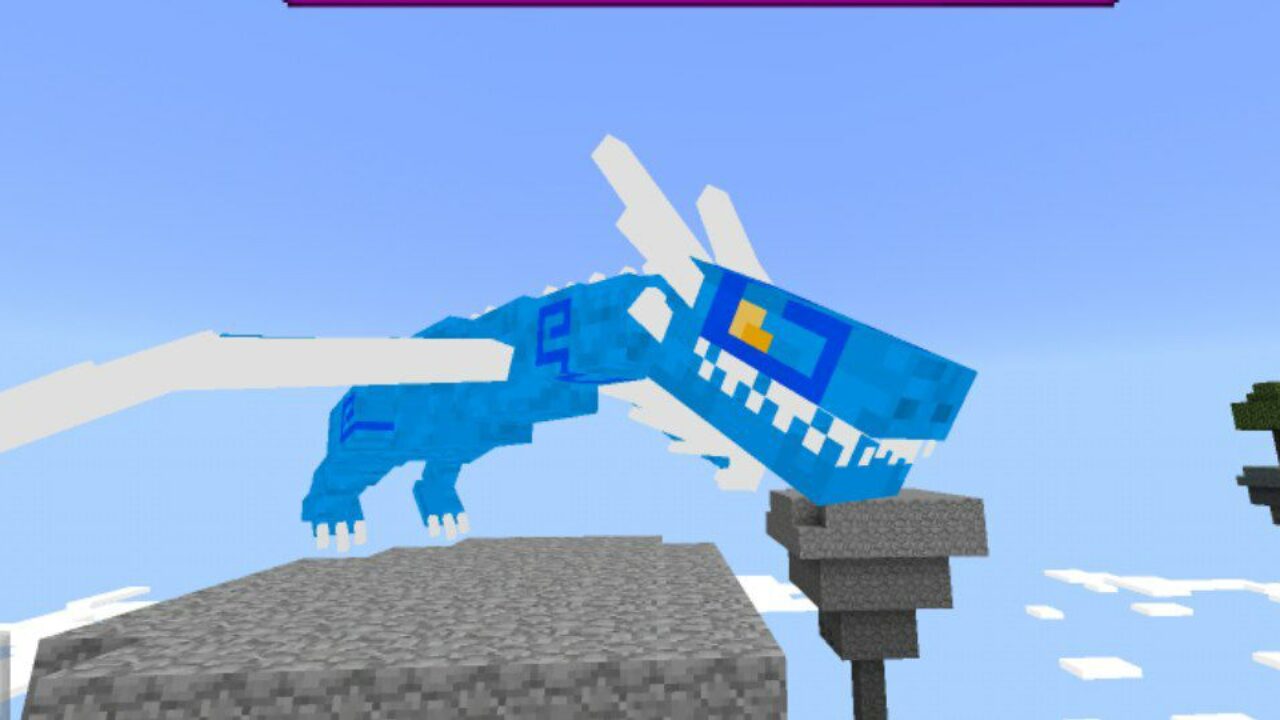 Dragon from Aether Mod for Minecraft PE