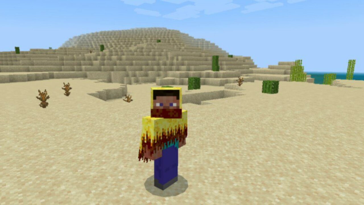 Golden Fleese from Mantlle Mod for Minecraft PE