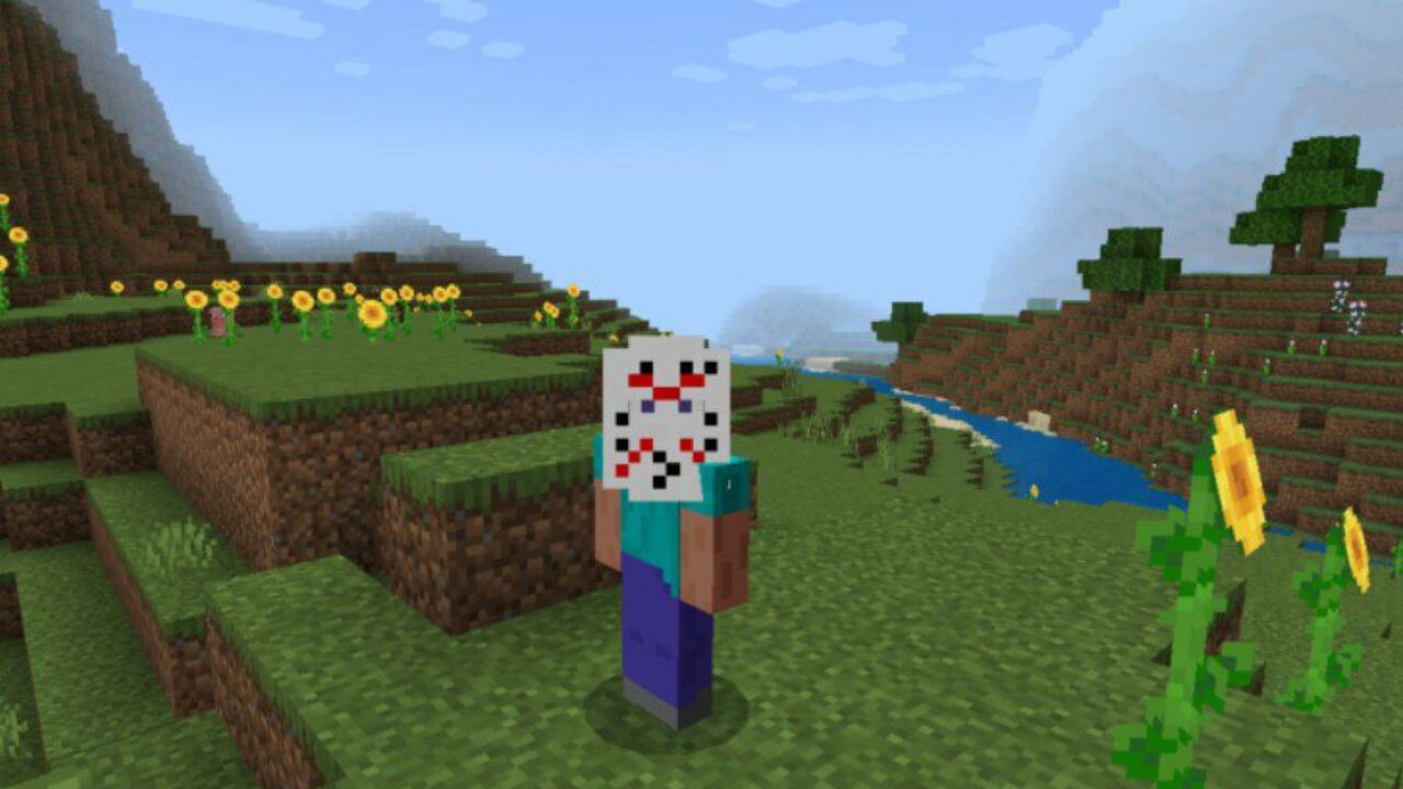 Hockey Mask from Hat Mod for Minecraft PE