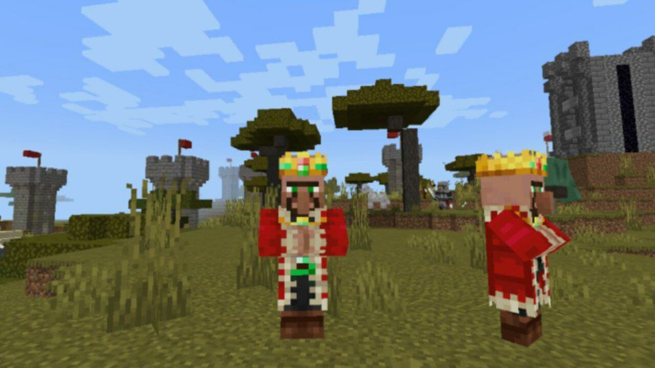 King from Medieval Mod for Minecraft PE