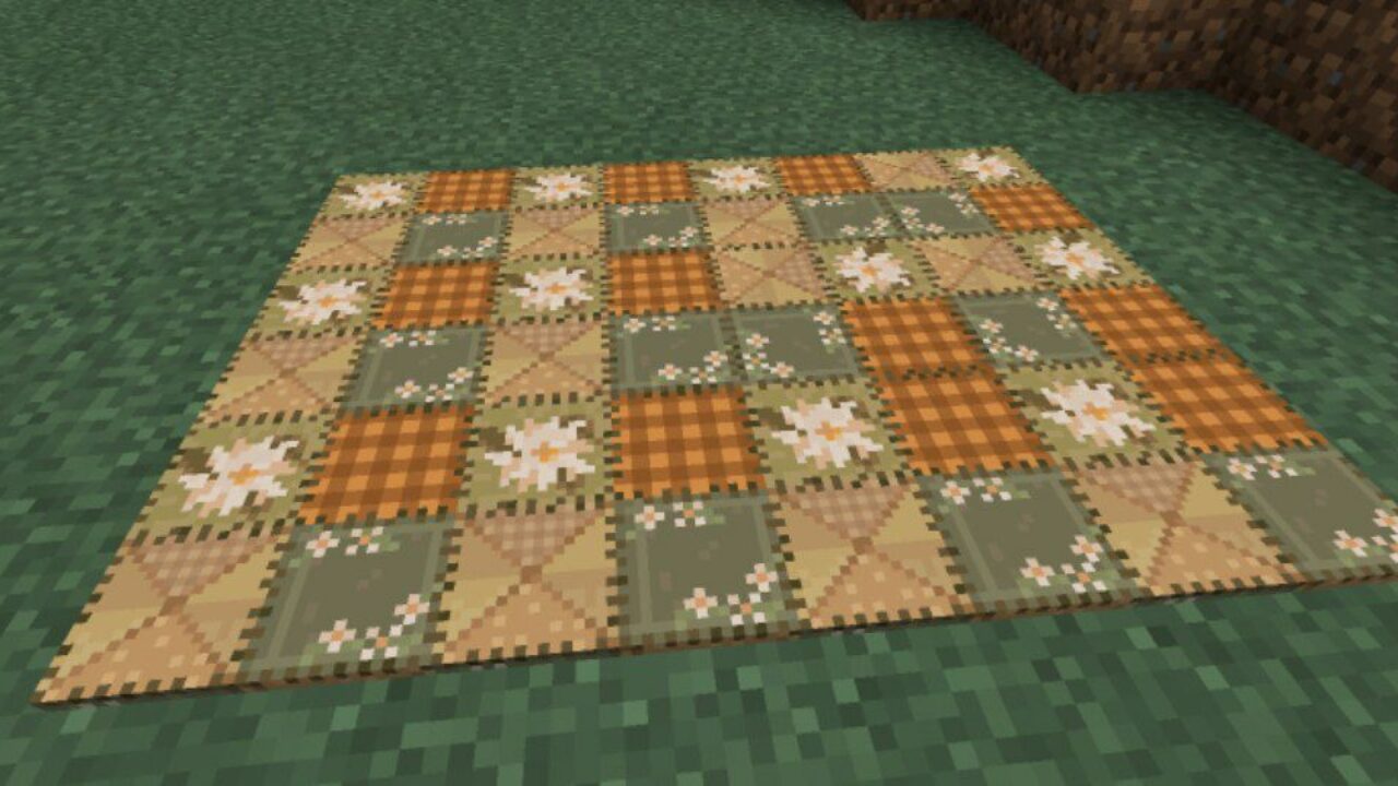 Lime Carpet from Carpet Mod for Minecraft PE