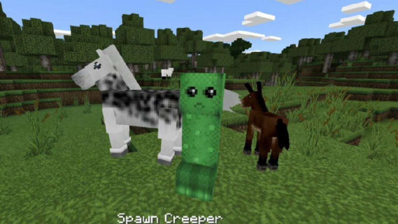 Mobs from John Smith Texture Pack for Minecraft PE