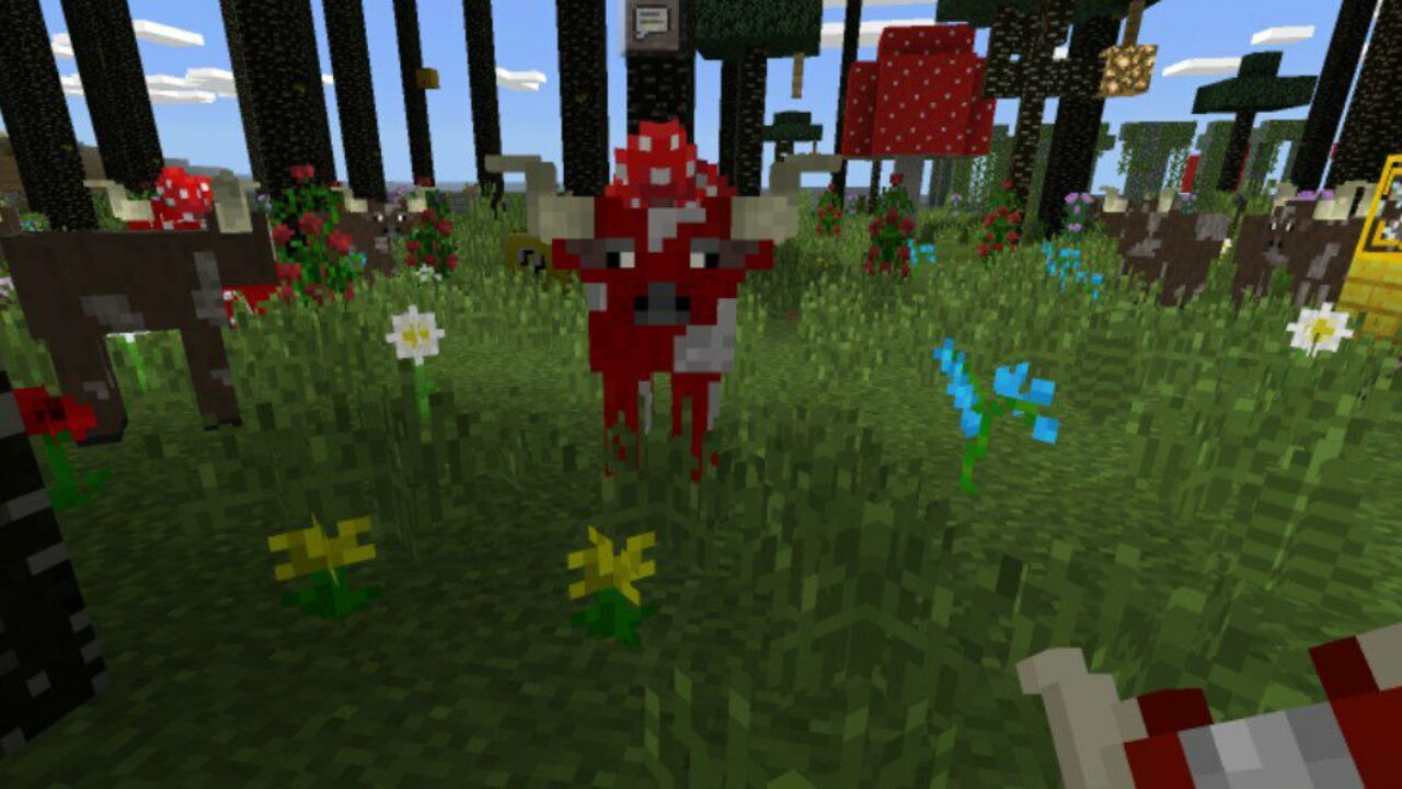 Mushroom Cow from Twilight Forest Map for Minecraft PE