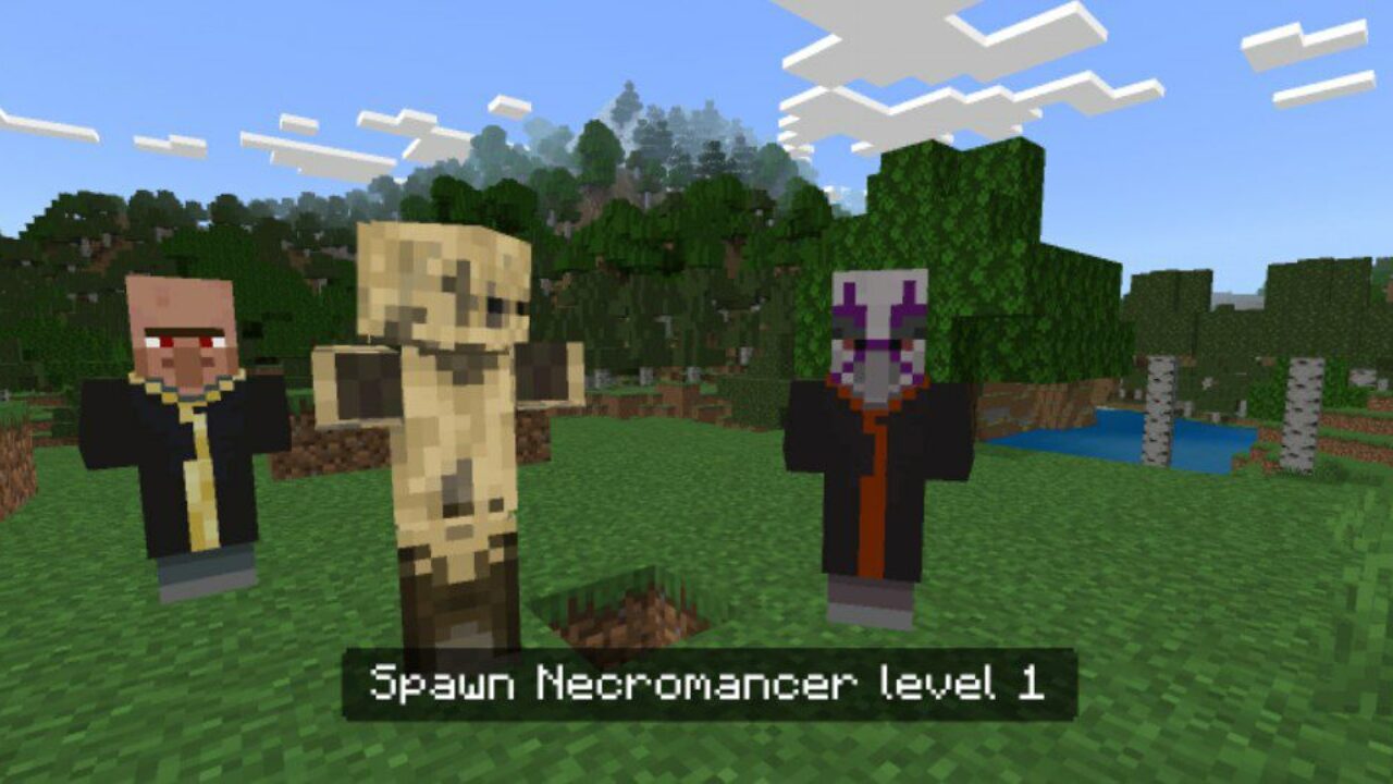 New Mobs from Necromancy Mod for Minecraft PE