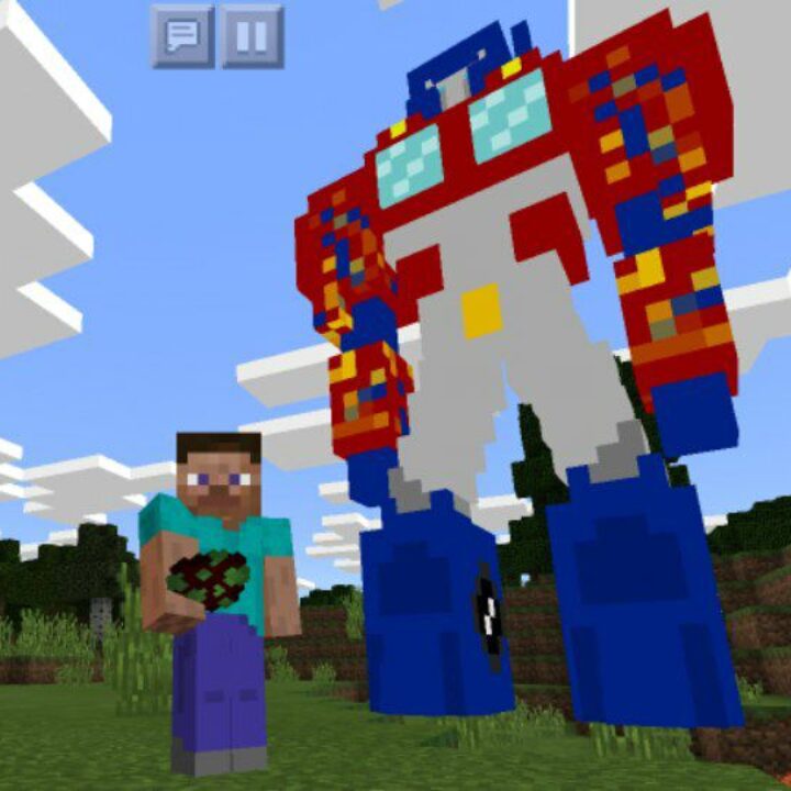 Transformers Mod for Minecraft PE