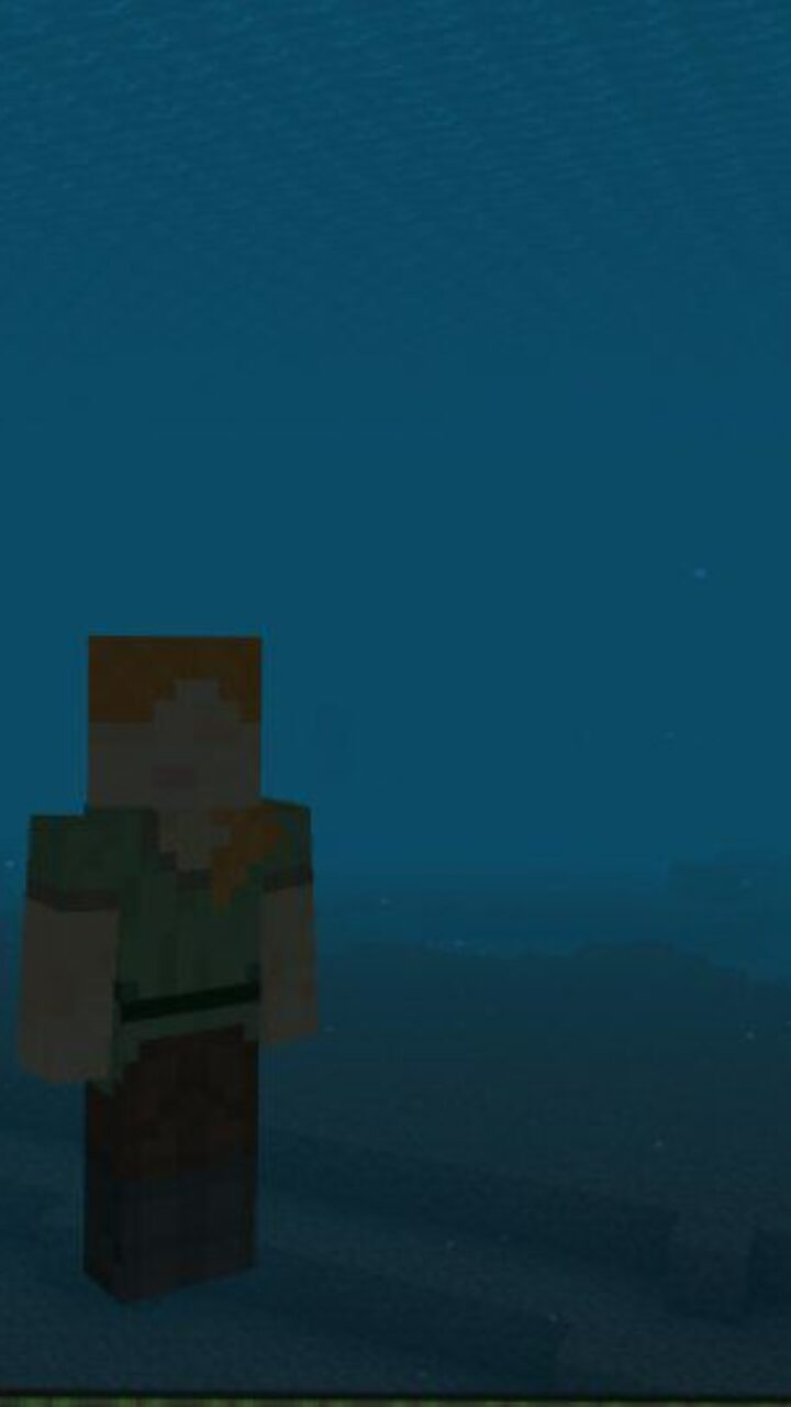 Underwater from Ocean Explorer Map for Minecraft PE