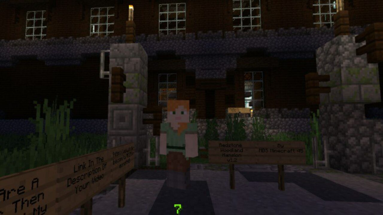 Woodland Mansion Map for Minecraft PE