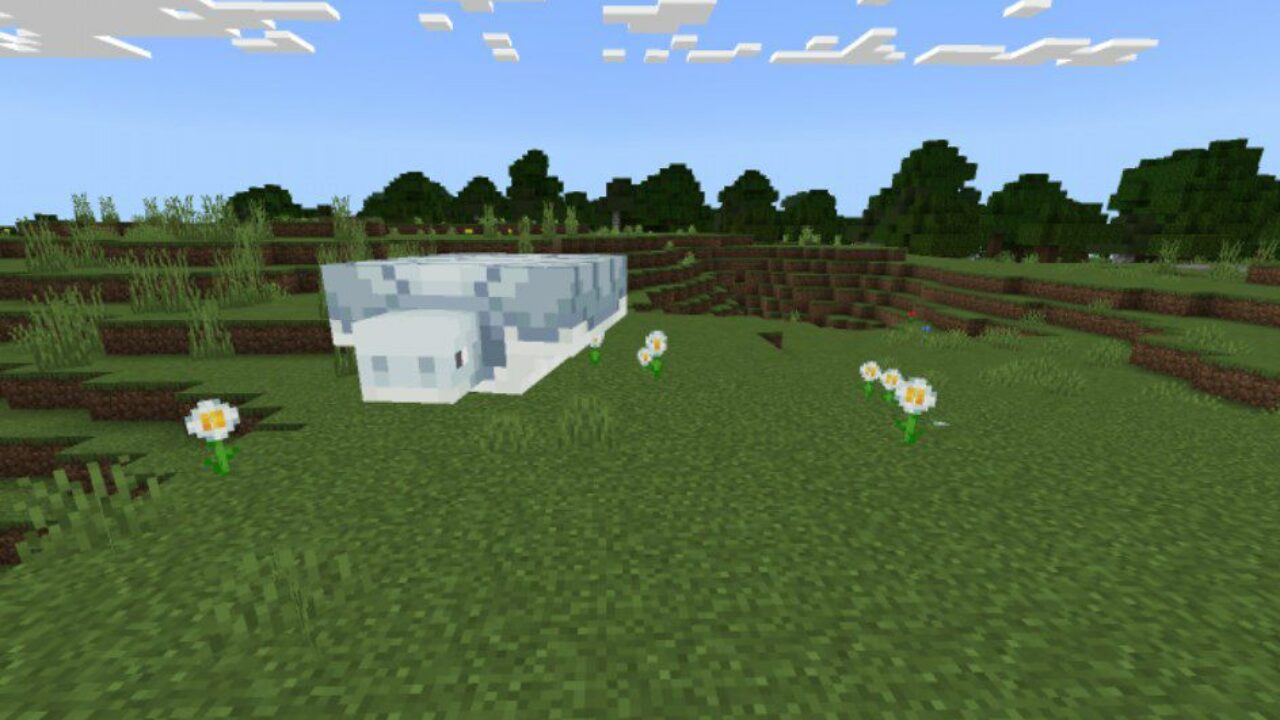 Soaring Skeline from Wind Mod for Minecraft PE