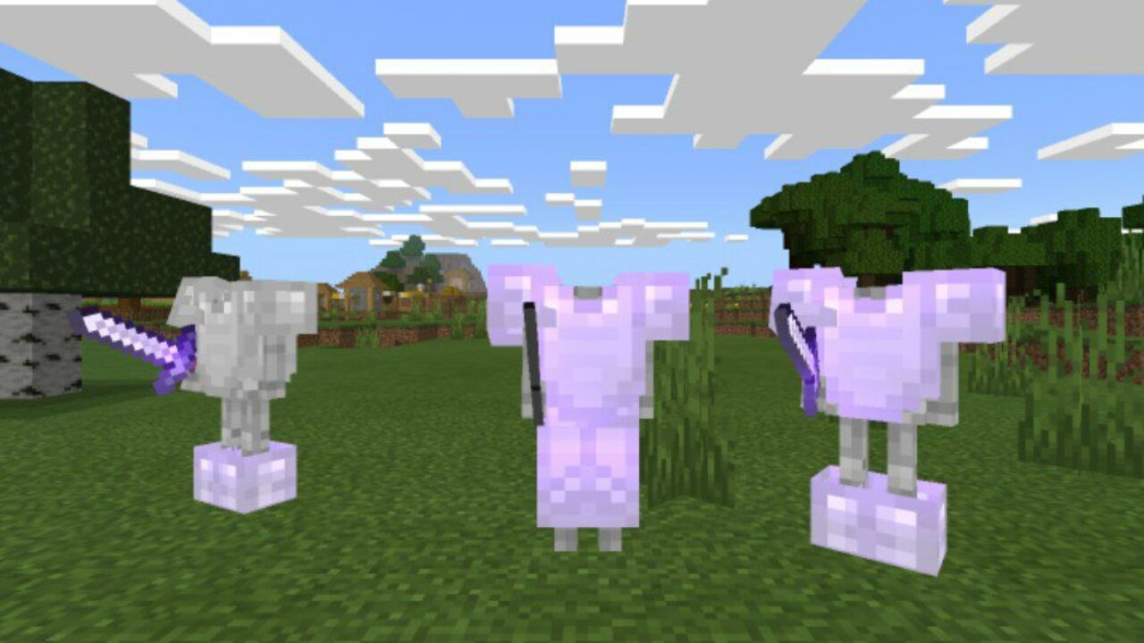 Ancient Sceletons from Scorching Heat Mod for Minecraft PE