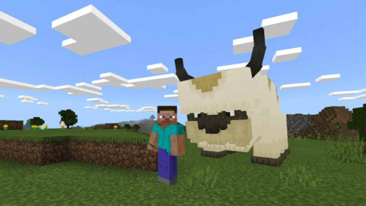 Appa from Avatar Mod for Minecraft PE