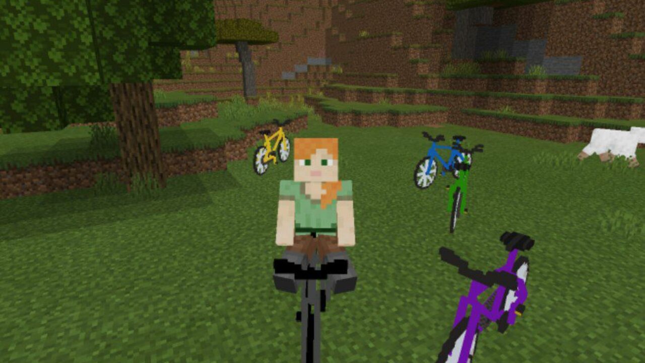 Bicycle Mod for Minecraft PE