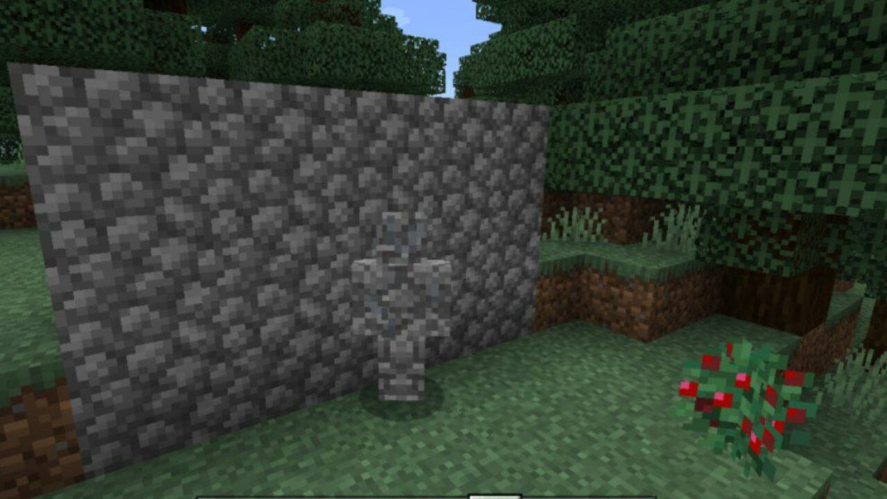 Cobblestone Skin from Skins Mod for Minecraft PE