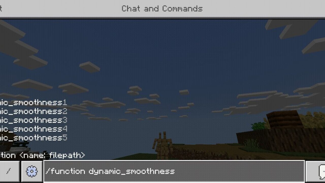 Commands from Replay Mod for Minecraft PE