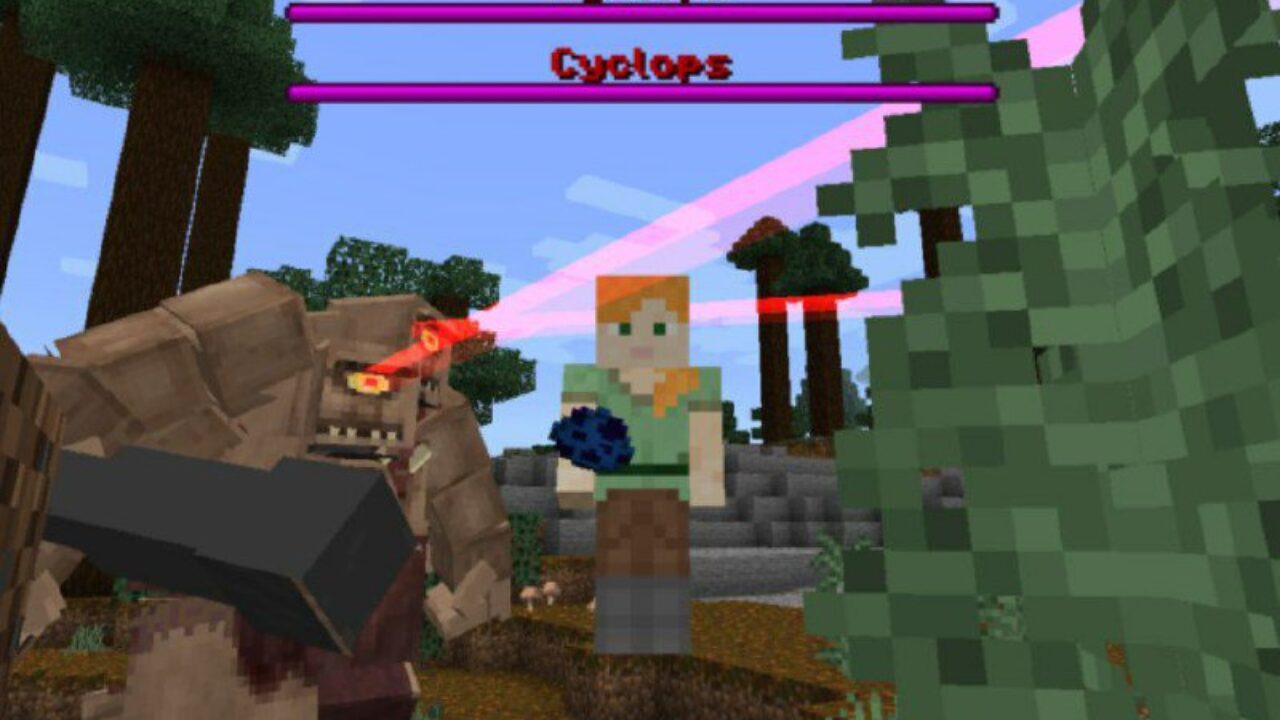 Cyclop Mod for Minecraft PE