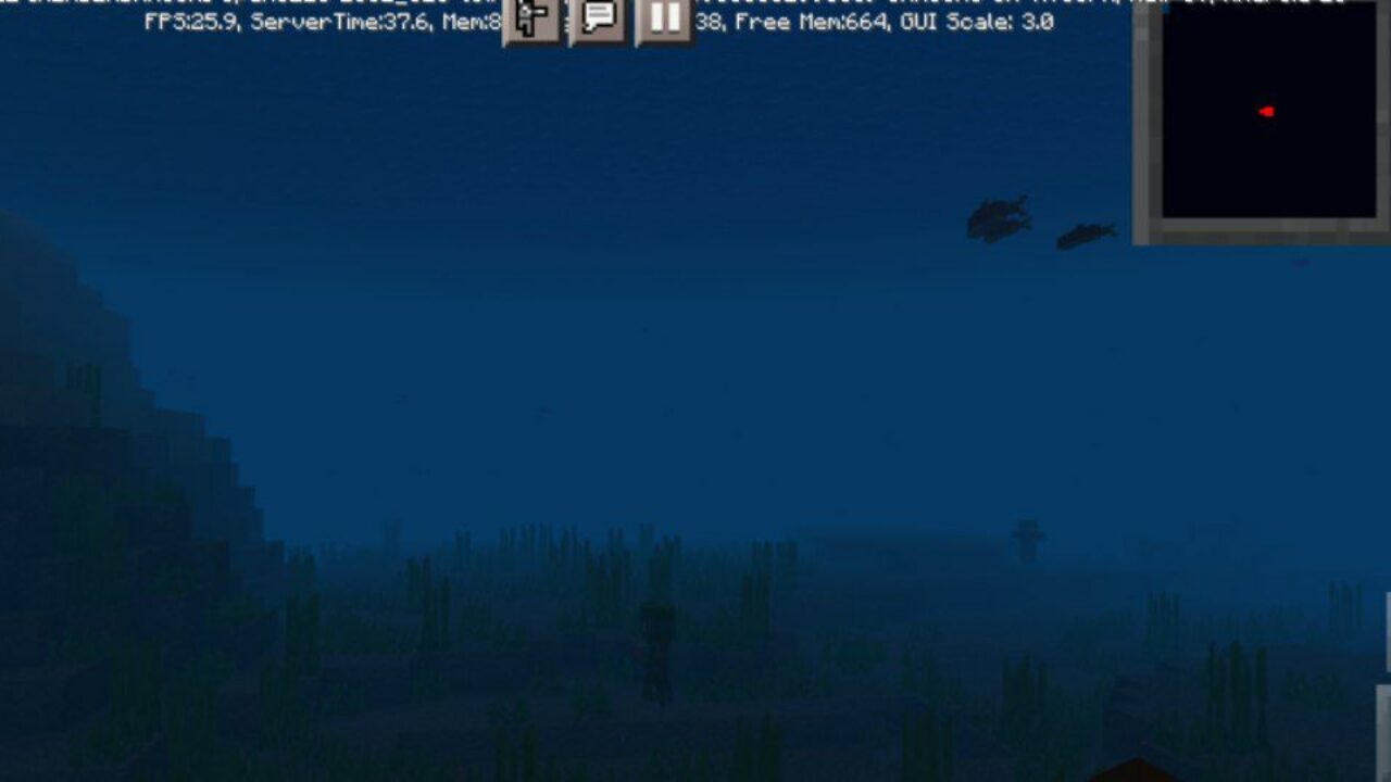 Deep Sea from Minimap Mod for Minecraft PE