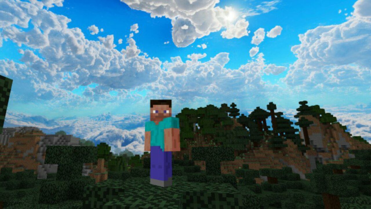 Fluffy from Clouds Mod for Minecraft PE