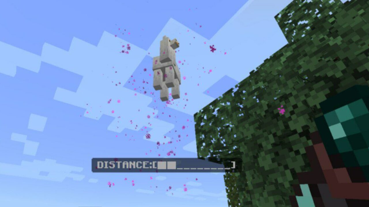 Flying Llama from Controller Mod for Minecraft PE