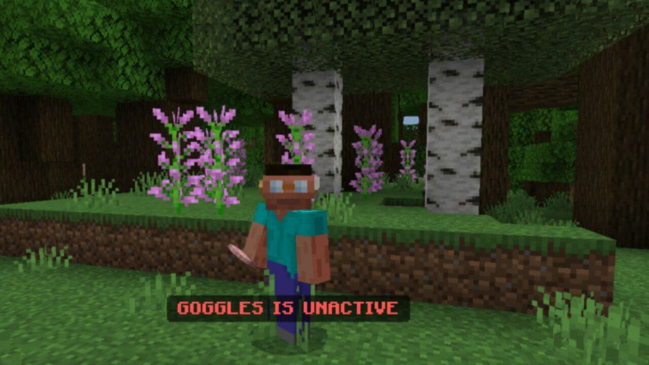 Goggles from Surgery Mod for Minecraft PE