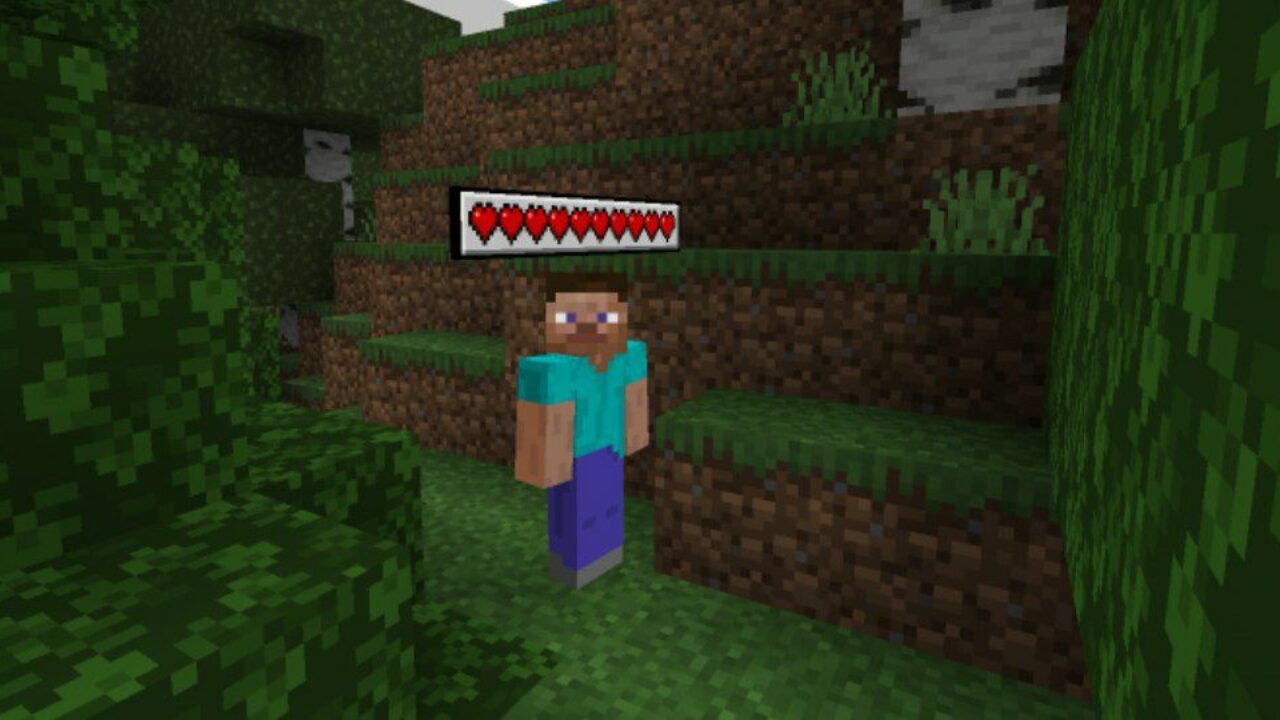 Health Bar Mod for Minecraft PE