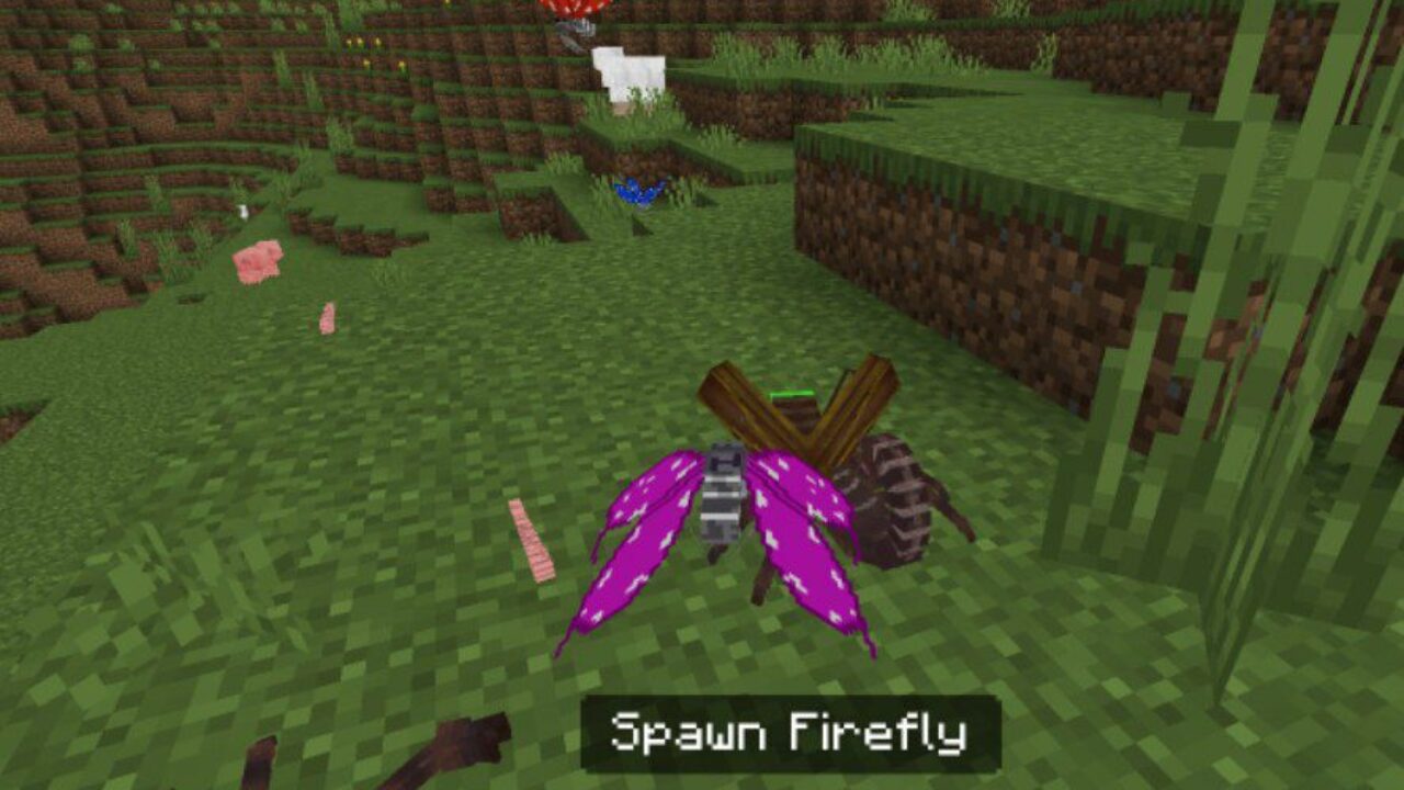 Insects from Cockroach Mod for Minecraft PE