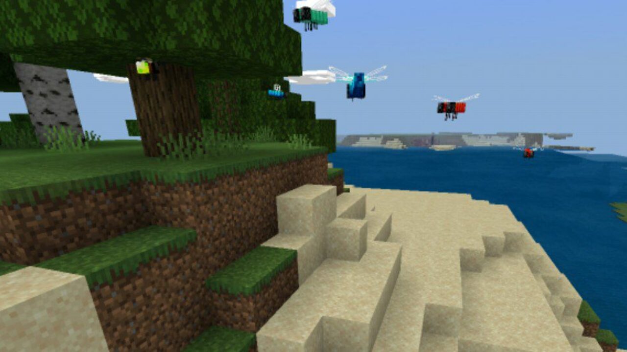 Insects from Fireflies Mod for Minecraft PE