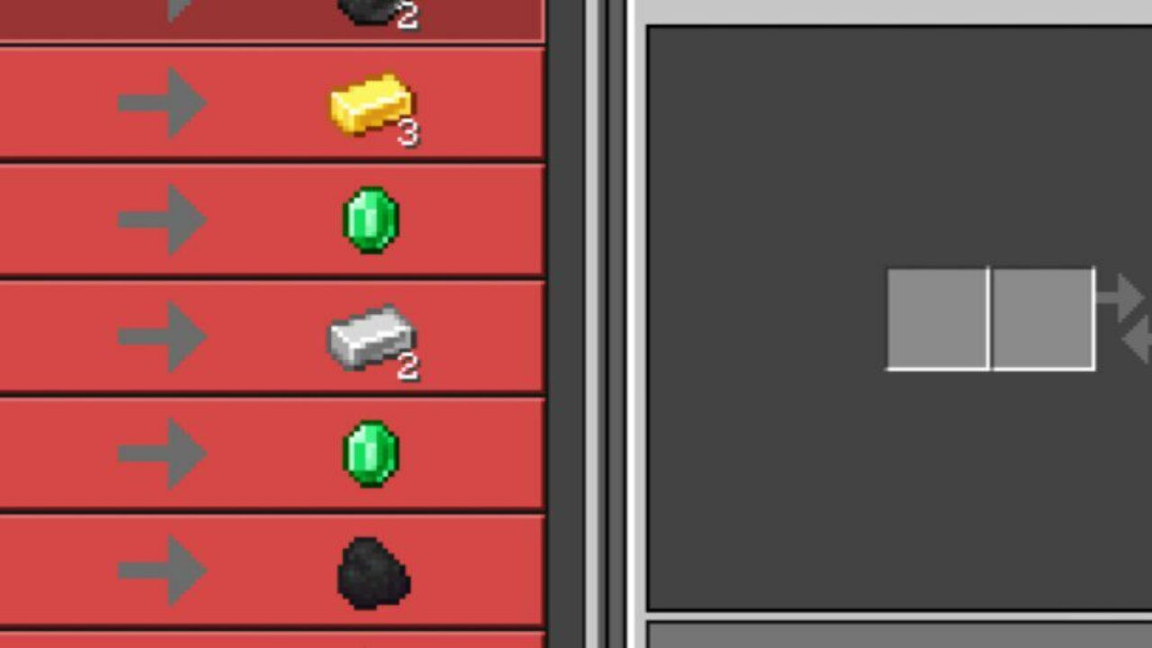 Interface from Goblin Mod for Minecraft PE