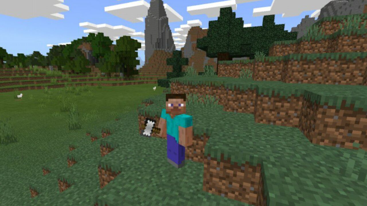 Iron Hammer from Hammer Mod for Minecraft PE