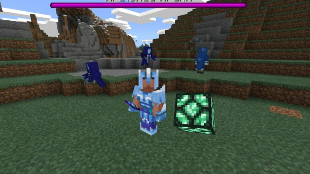 Items and Mobs from Cold Mod for Minecraft PE