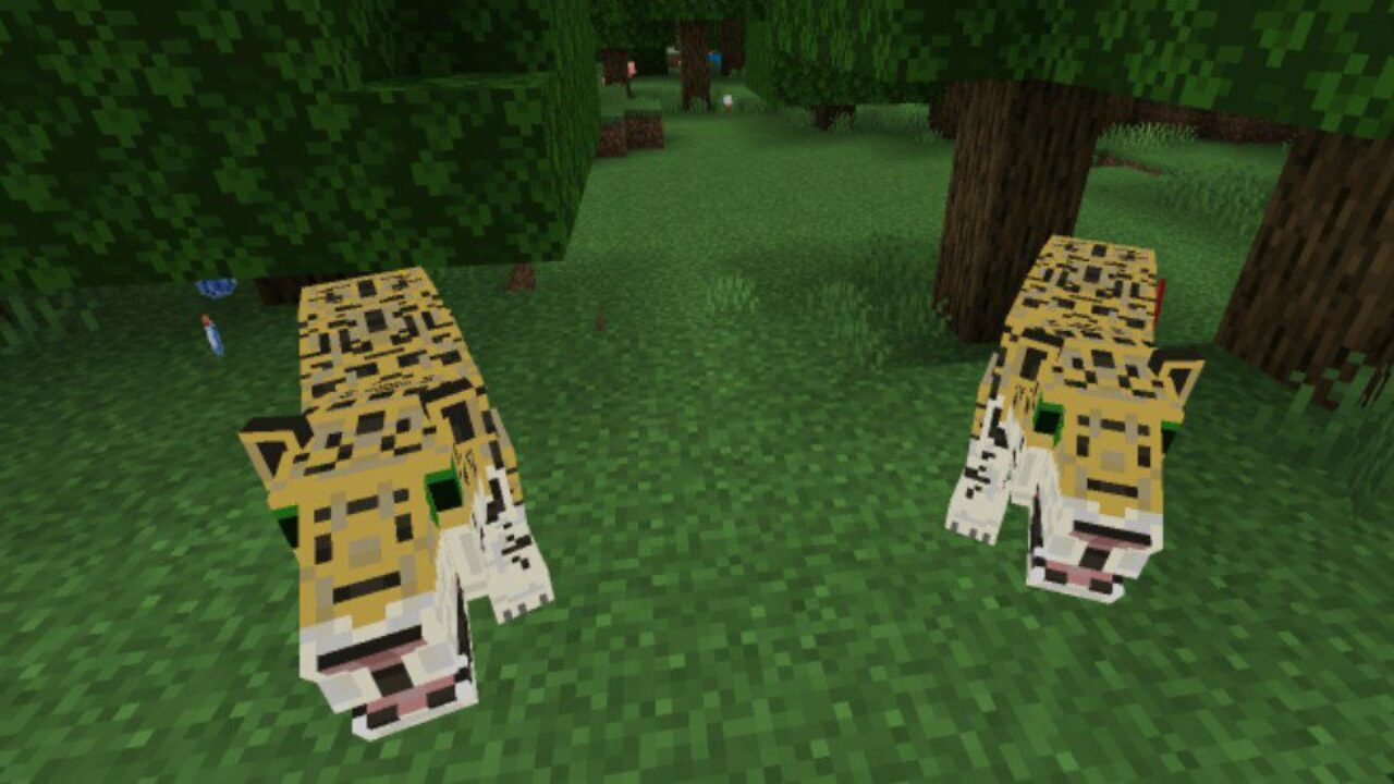 Jaguar from Wild Animals Mod for Minecraft PE