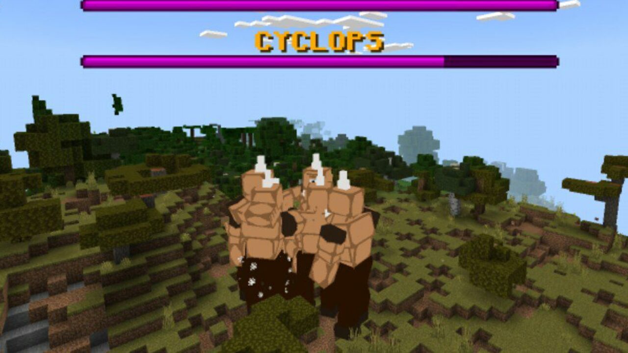 More Creatures from Cyclop Mod for Minecraft PE