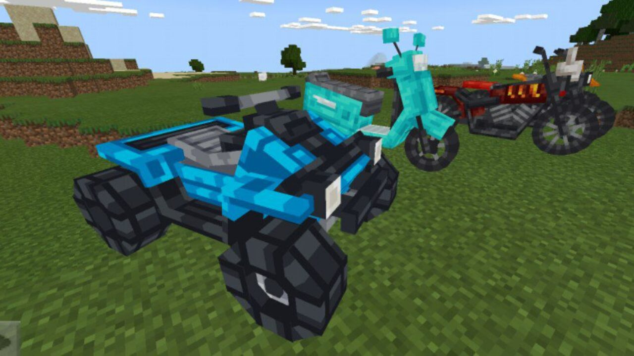 Motorcycle Mod for Minecraft PE