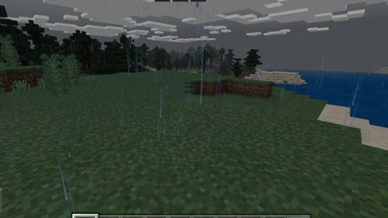 Mystic Rain from Rain Mod for Minecraft PE