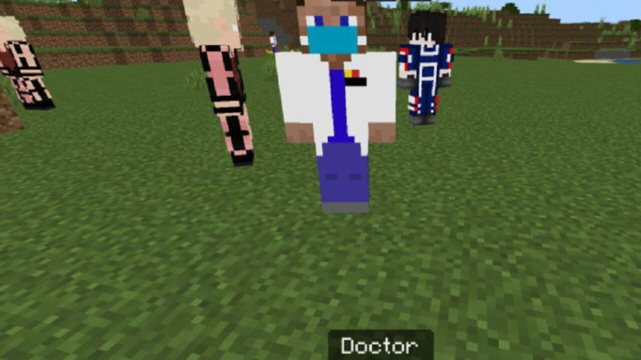 New Characters from My Hero Academia Mod for Minecraft PE