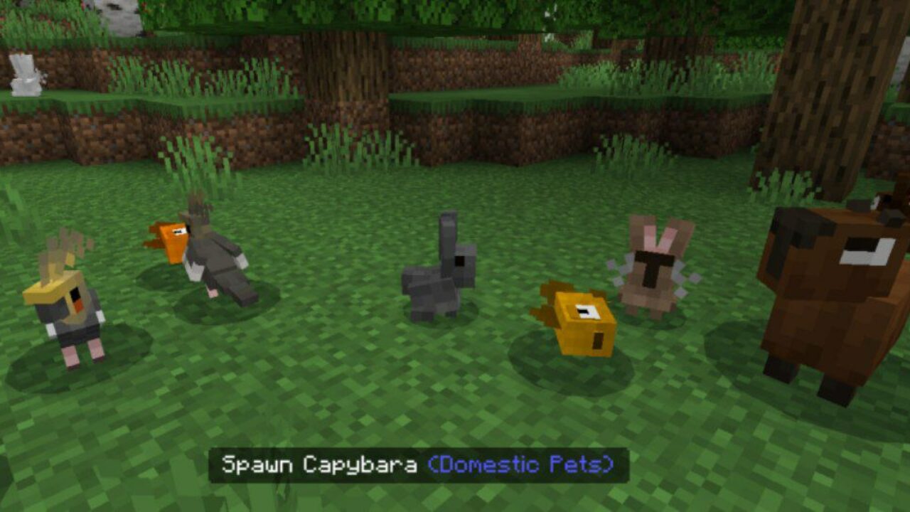 New Friends from Domestic Pets for Minecraft PE