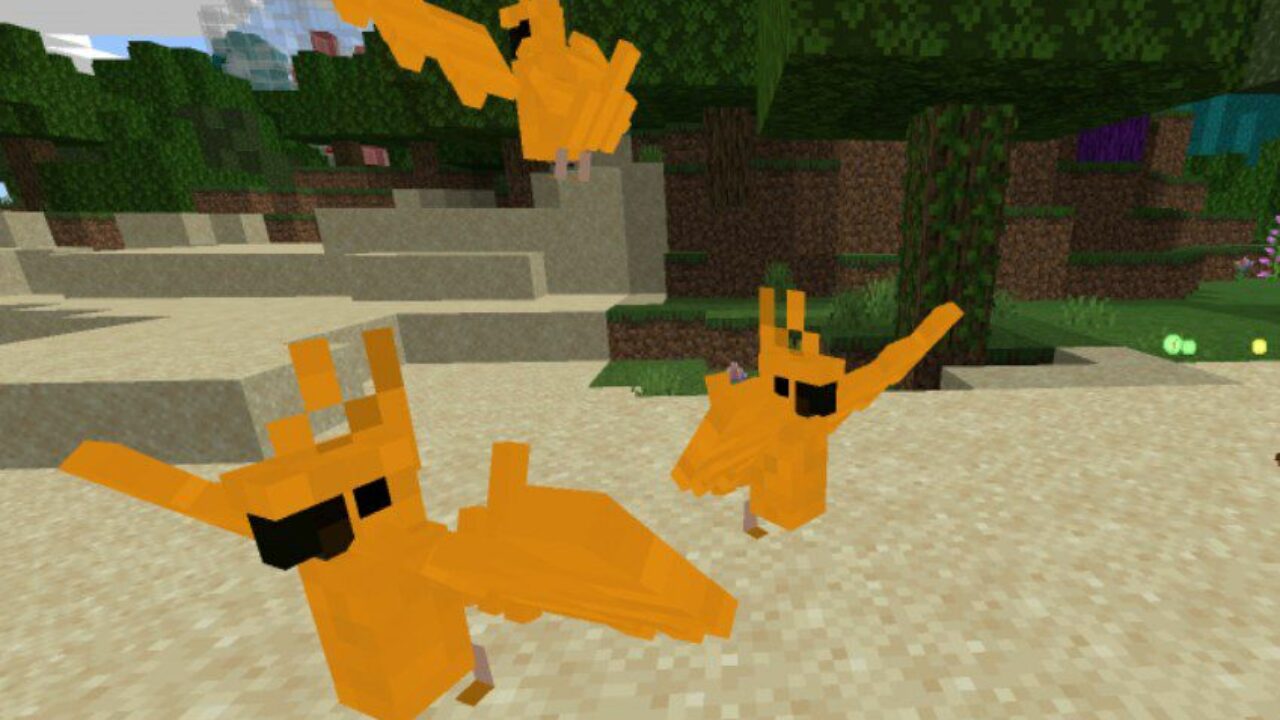 Phoenixes from Mage Mod for Minecraft PE