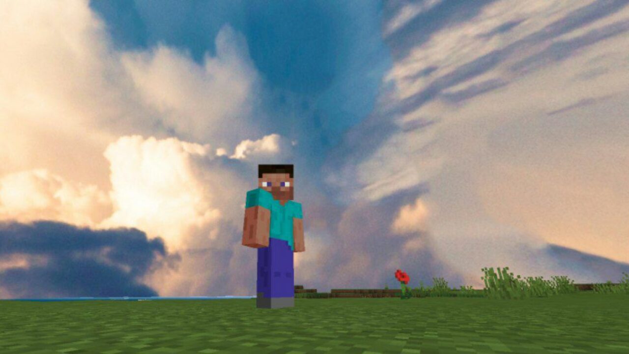 Realistic Sky from Clouds Mod for Minecraft PE