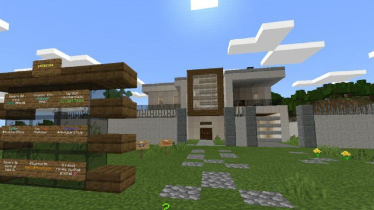 Safe House Map for Minecraft PE