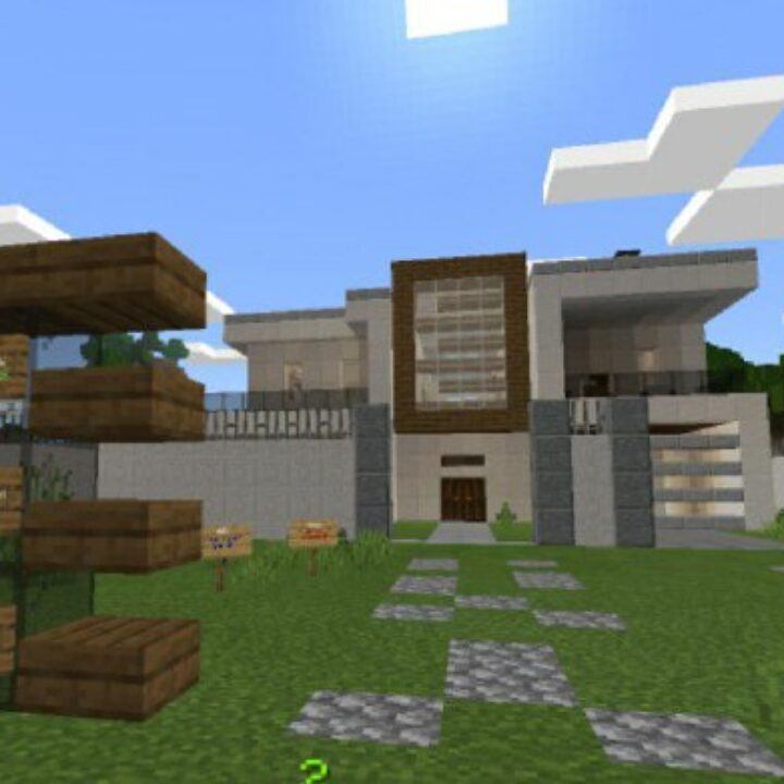 Safe House Map for Minecraft PE