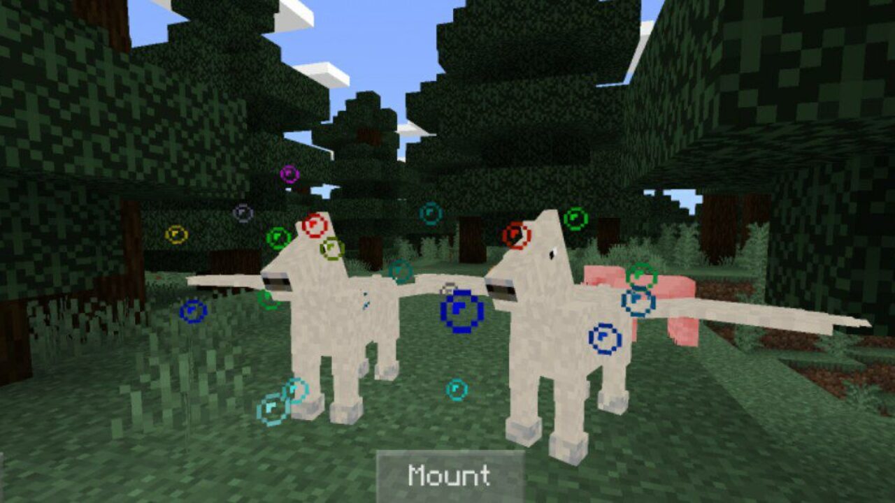 White Pegasus from Pegasus Mod for Minecraft PE