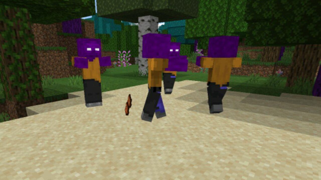 Zombies from Mage Mod for Minecraft PE