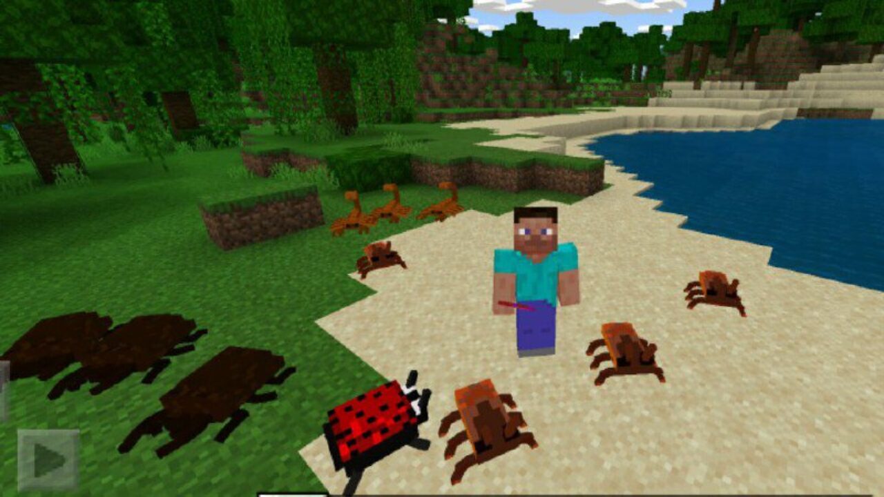 Bugs Mod for Minecraft PE