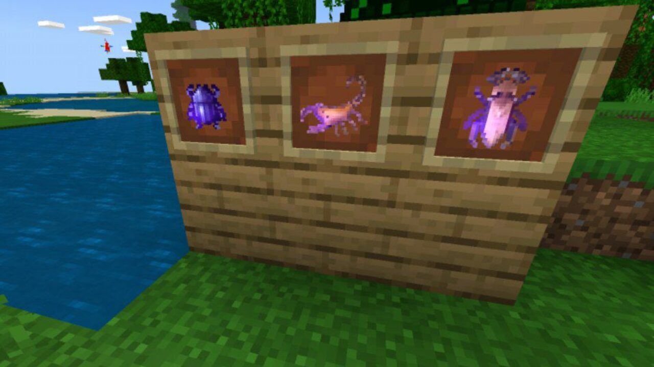 Items from Bugs Mod for Minecraft PE