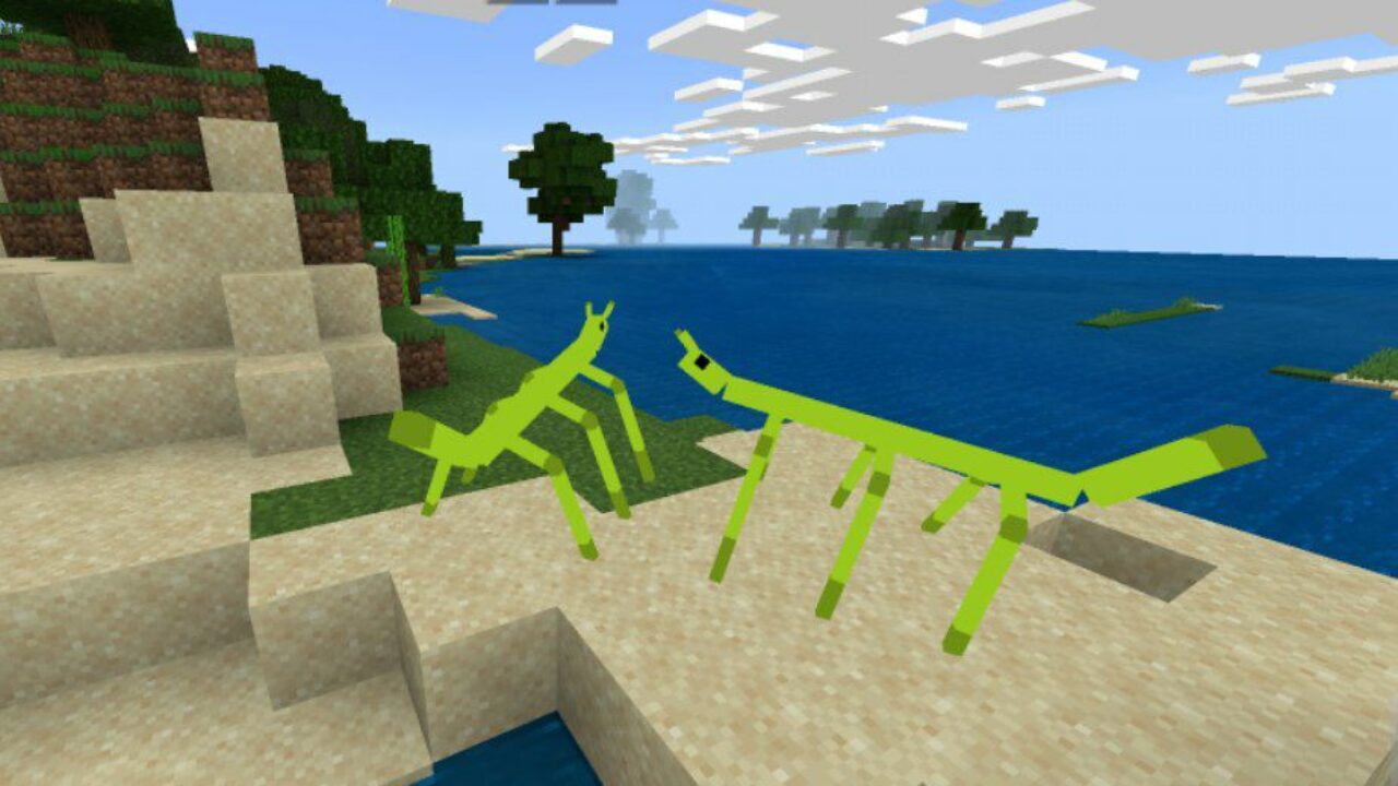 Stick Bug from Bugs Mod for Minecraft PE