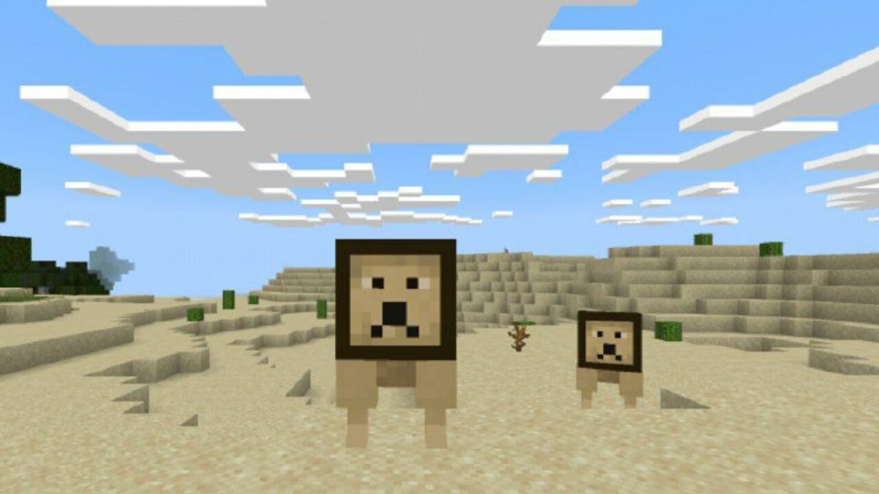 Wild Cats from Lion Mod for Minecraft PE