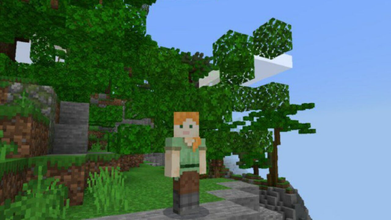 100-Day Adventure Survival Map for Minecraft PE