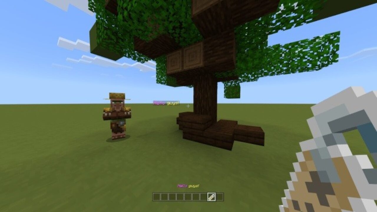 Abilities from Floating Text Mod for Minecraft PE