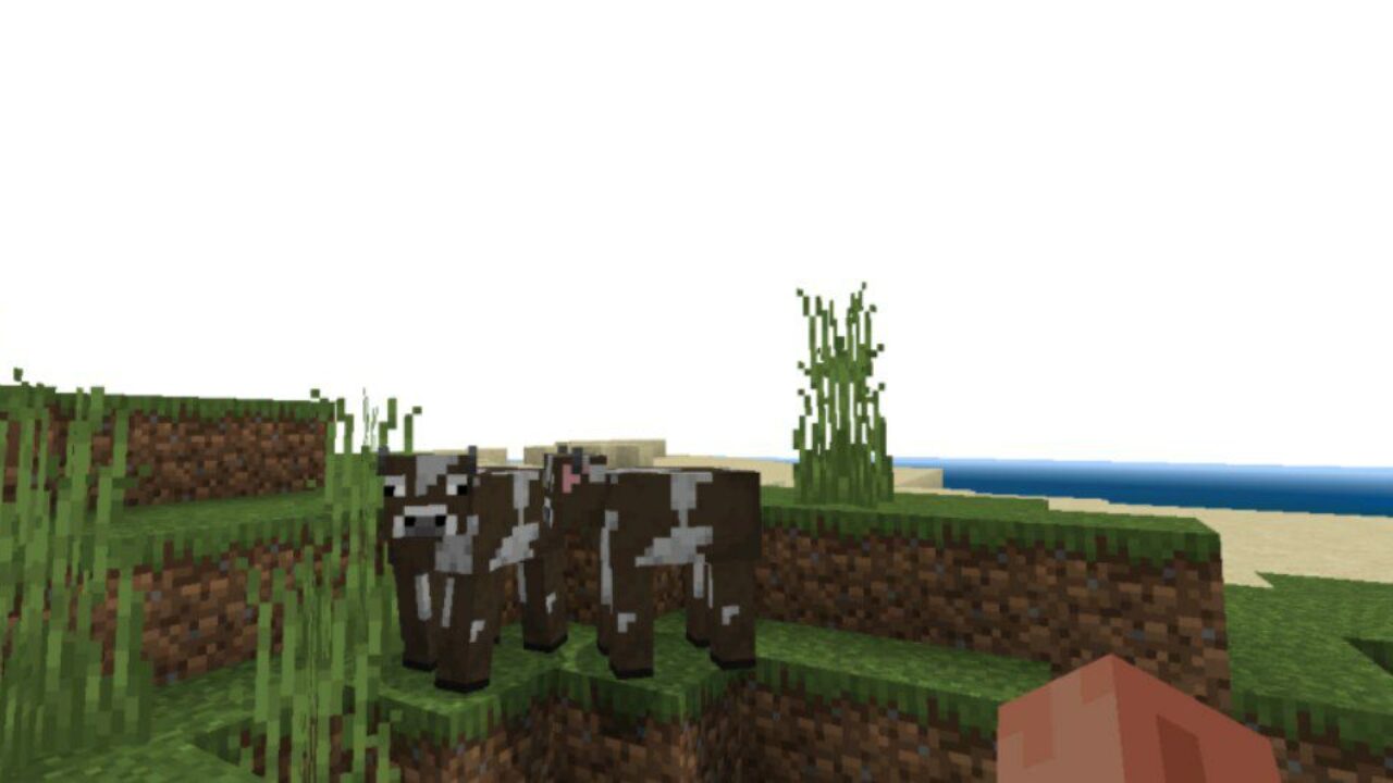 Animals from Bicubic Shaders for Minecraft PE