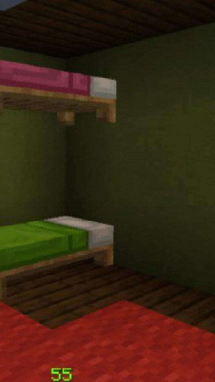 Bedroom from Roblox Map for Minecraft PE